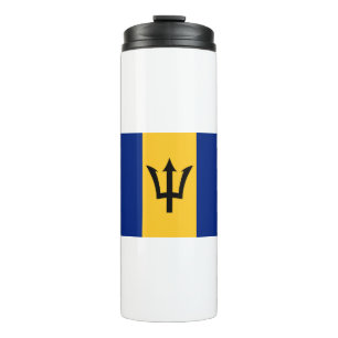 Barbados Flag Thermosbecher