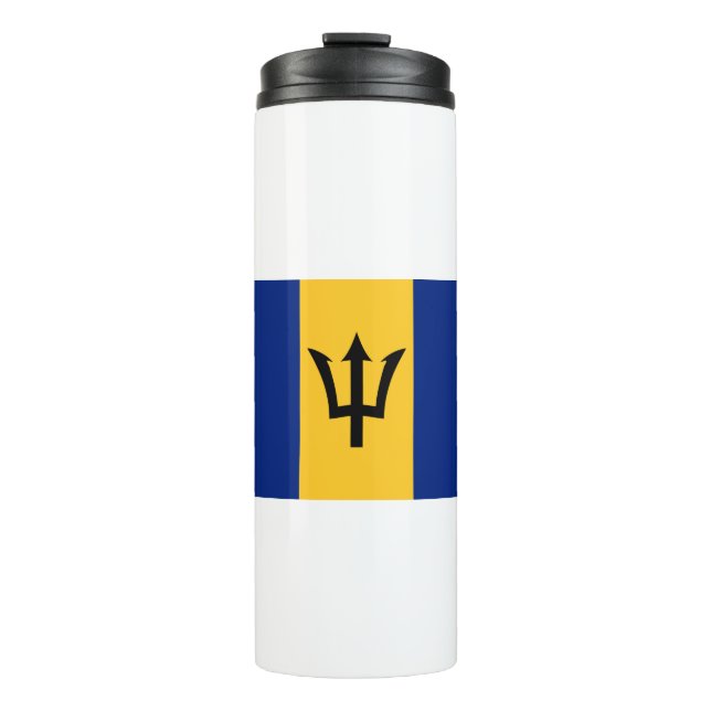 Barbados Flag Thermosbecher (Vorderseite)