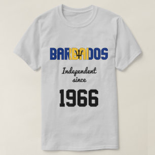 Barbados Flag Unabhängigkeit Feier T-Shirt