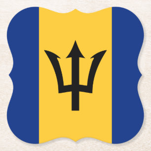 Barbados Flag Untersetzer