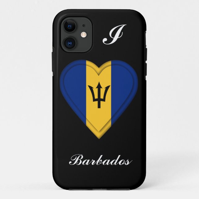Barbados-Flagge Case-Mate iPhone Hülle (Rückseite)