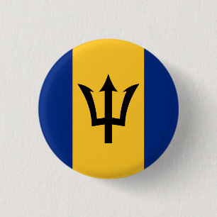 Barbados-Flagge, Flagge Button