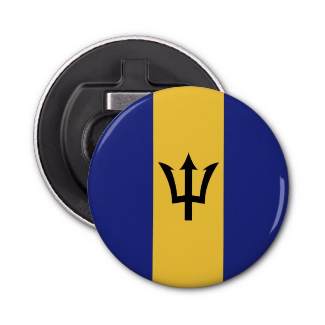 Barbados-Flagge Flaschenöffner (Vorderseite)