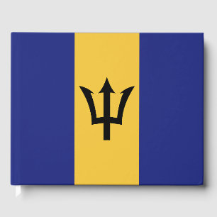 Barbados-Flagge Gästebuch
