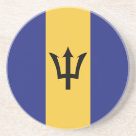 Barbados-Flagge Getränkeuntersetzer