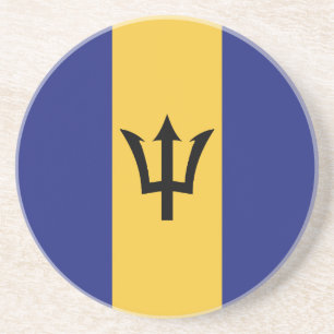 Barbados-Flagge Getränkeuntersetzer