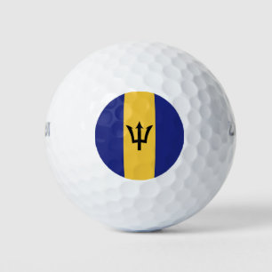 Barbados-Flagge Golfball