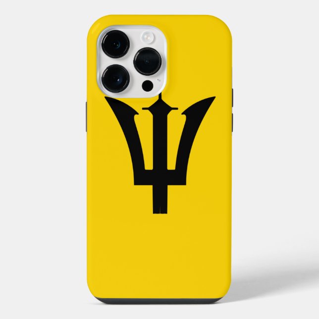 Barbados-Flagge  iPhone Hülle (Rückseite)