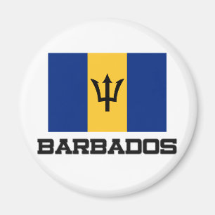 Barbados-Flagge Magnet
