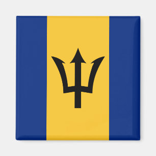 Barbados-Flagge Magnet