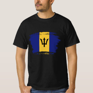 Barbados-Flagge T-Shirt