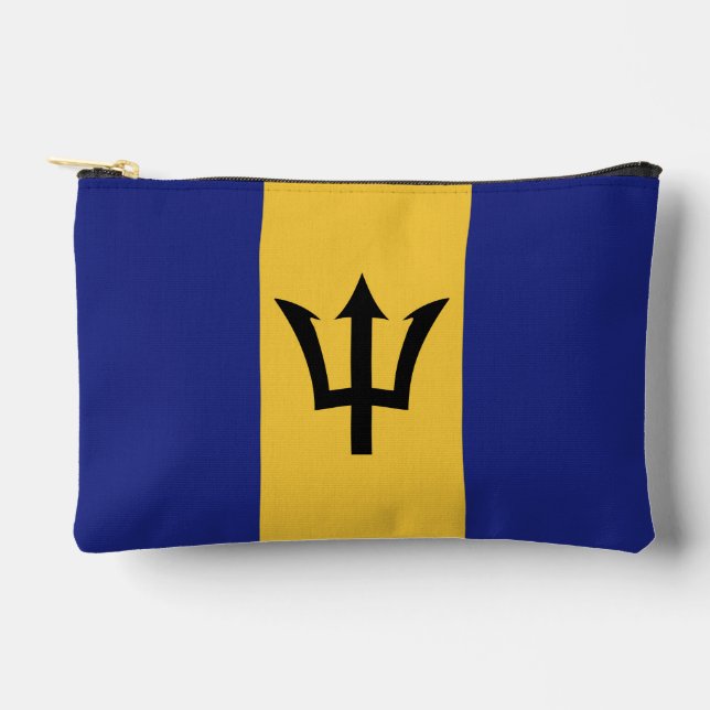 Barbados-Flagge Zubehörtasche (Vorderseite)