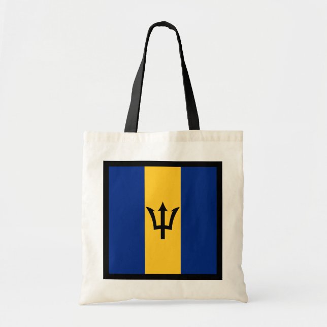 Barbados-Flaggen-Tasche Tragetasche (Vorne)