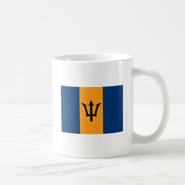 Barbados-Flaggen-Tasse Tasse (Rechts)