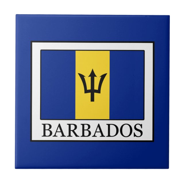 Barbados Fliese (Vorderseite)