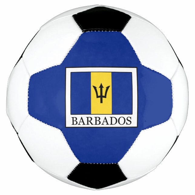 Barbados Fußball (Vorderseite)