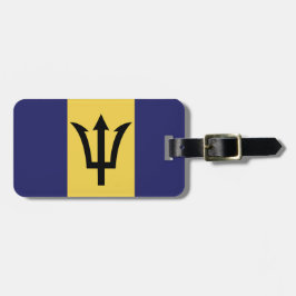 Barbados-Gepäckanhänger (addieren Sie Ihr Gepäckanhänger