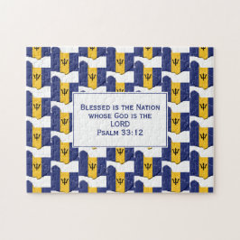 BARBADOS | Gesegnete Nation | FLAG VON BARBADOS Puzzle