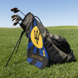 Barbados Golf & Premium Barbados Flag / Patriots Golfhandtuch