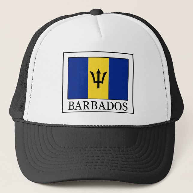 Barbados-Hut Truckerkappe (Vorderseite)