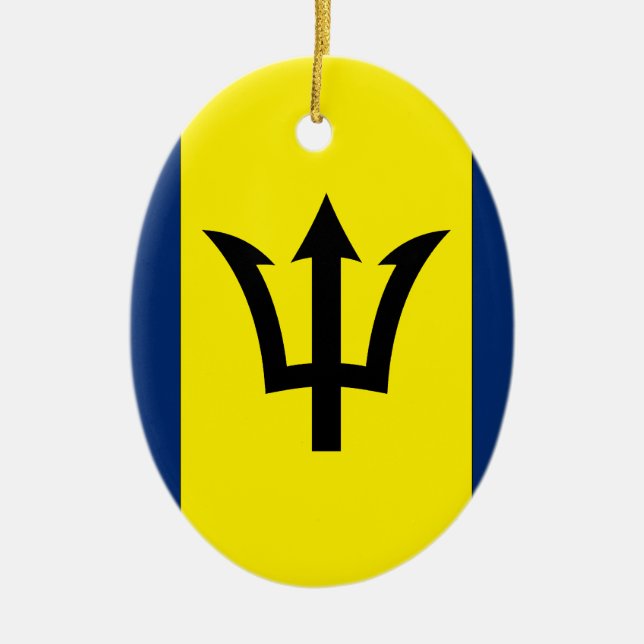 Barbados Keramik Ornament (Vorne)