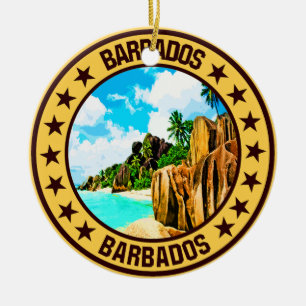 Barbados Keramik Ornament