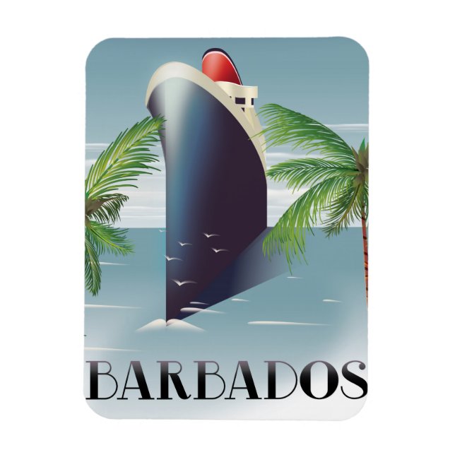 Barbados Kreuzfahrt Magnet (Vertikal)