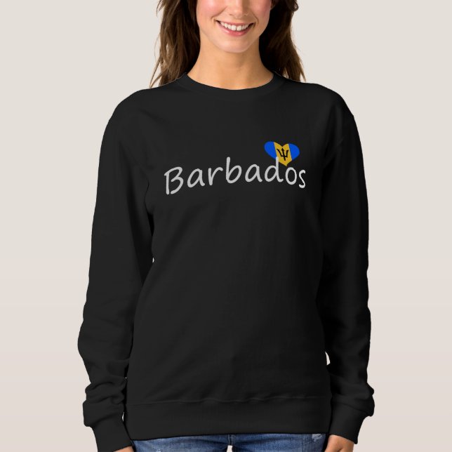 Barbados Liebe Sweatshirt (Vorderseite)