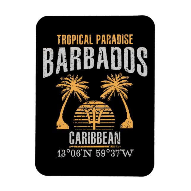 Barbados Magnet (Vertikal)