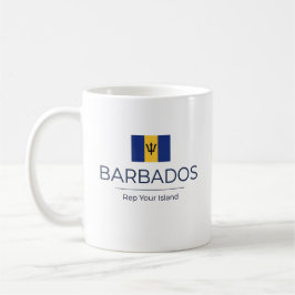 Barbados Minimalist | Täglicher Stolz Kaffeetasse