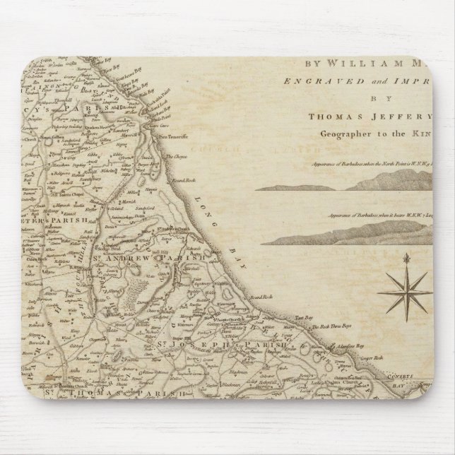 Barbados Mousepad (Vorne)