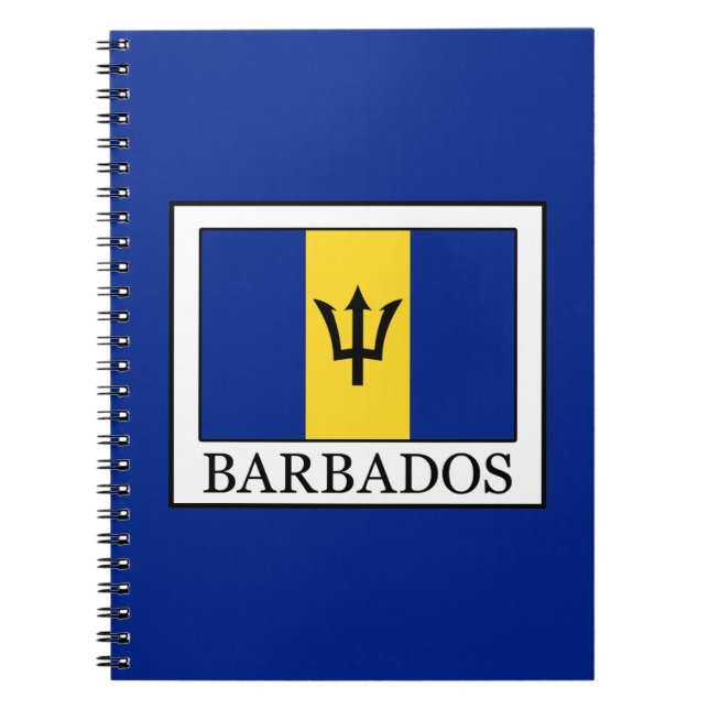 Barbados Notizblock (Vorderseite)
