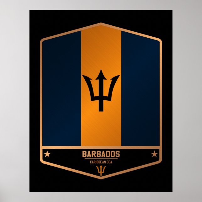 Barbados Poster (Vorne)