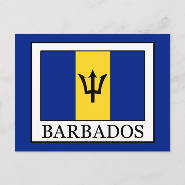 Barbados Postkarte (Vorderseite)