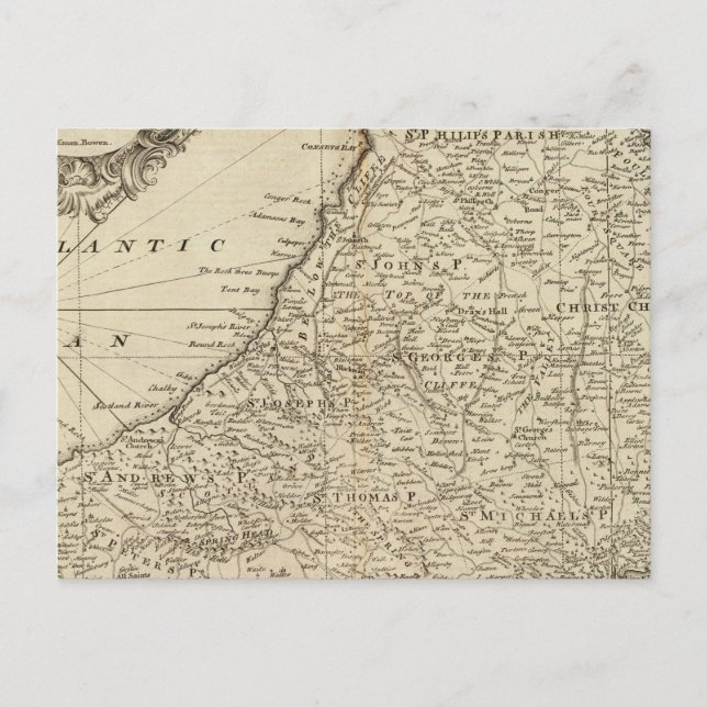 Barbados Postkarte (Vorderseite)