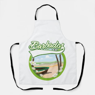 Barbados Reiselogo Schürze