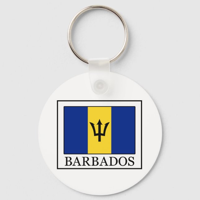 Barbados Schlüsselanhänger (Vorderseite)