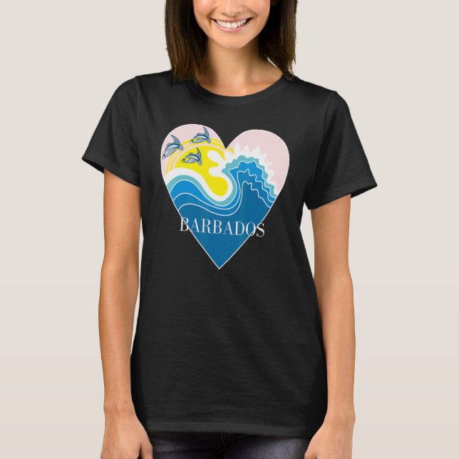 Barbados souvenir   for men women T-Shirt (Vorderseite)