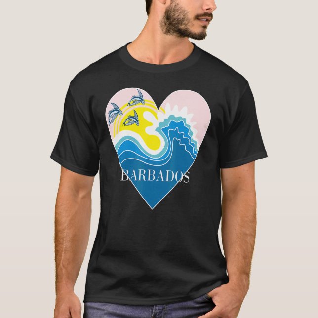 Barbados souvenir   for men women T-Shirt (Vorderseite)
