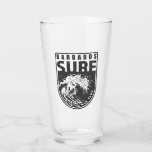 Barbados Surf Club Emblem Glas