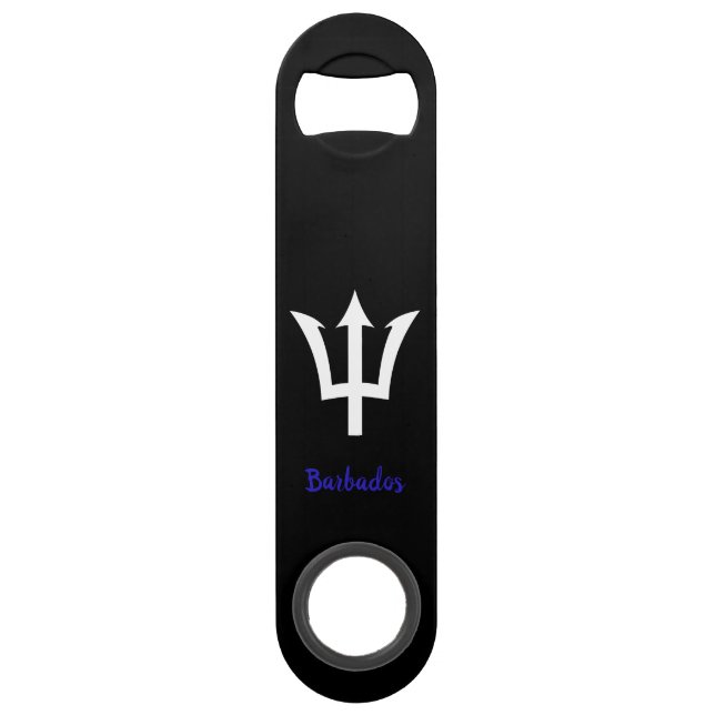 Barbados Trident Speed Flaschenöffner (Rückseite)