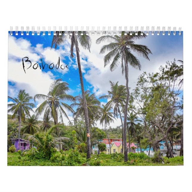 Barbados Tropical Island Wall Calendar Kalender (Titelbild)