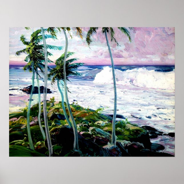 Barbados unter den Handelswinden Poster (Vorne)