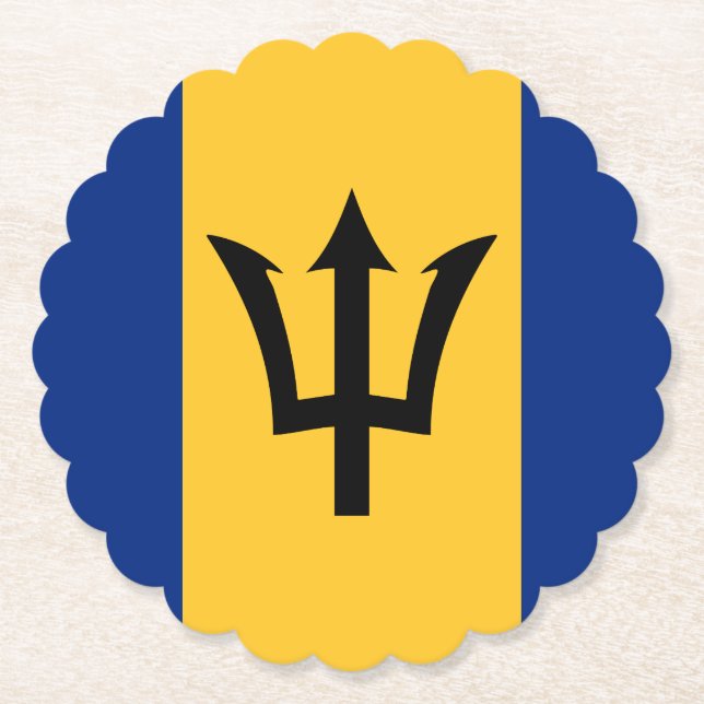 Barbados-Untersetzer Untersetzer (Vorderseite)