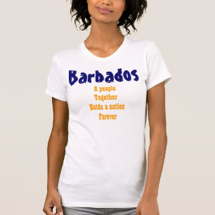 Barbados vereinte Menschen T - Shirt