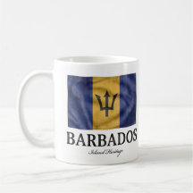 Barbados Vintage-Flagge | Karibisches Erbe