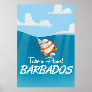Barbados Vintage Reiseplakat Poster