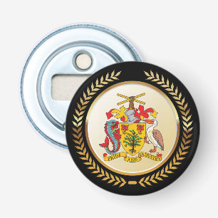 Barbados-Wappen Flaschenöffner