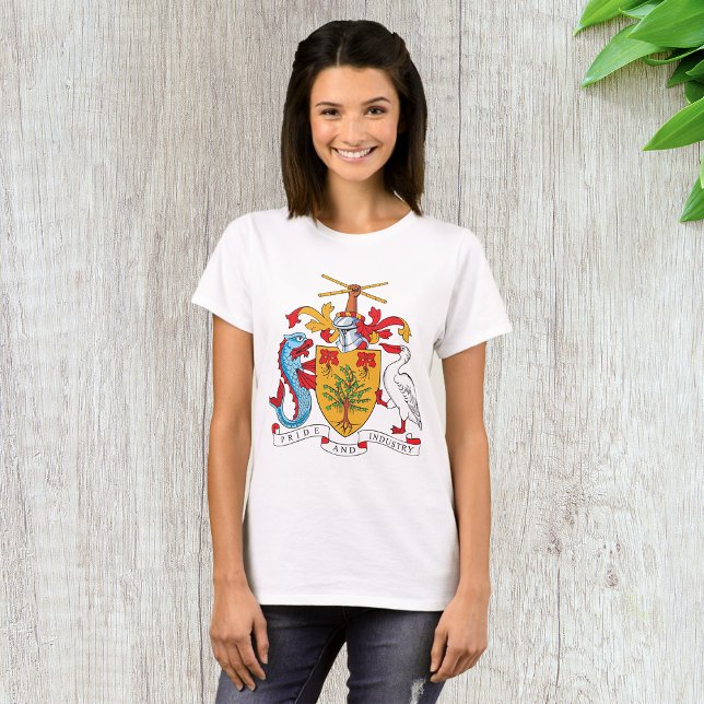 Barbados-Wappen T-Shirt (Von Creator hochgeladen)