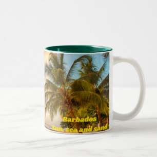Barbados Zwei-Tone-Tasse Zweifarbige Tasse